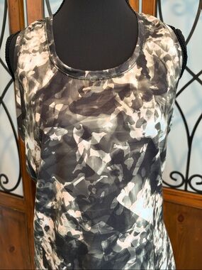 DSG Green and White Abstract Camo Tank
